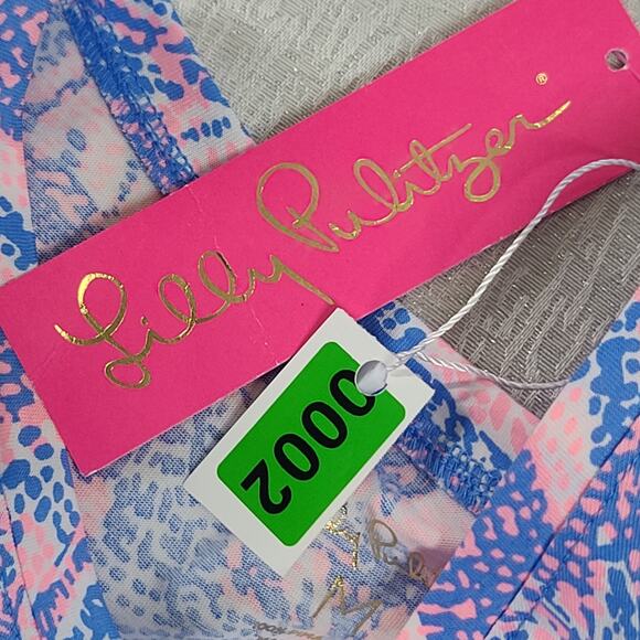 Lilly Pulitzer Preston Dress in Coastal Blue Size Medium NWT Resort wear Beachy - Picture 10 of 10